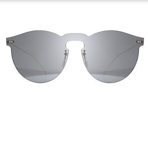 illesteva Leonard Mask Sunglasses - Metal